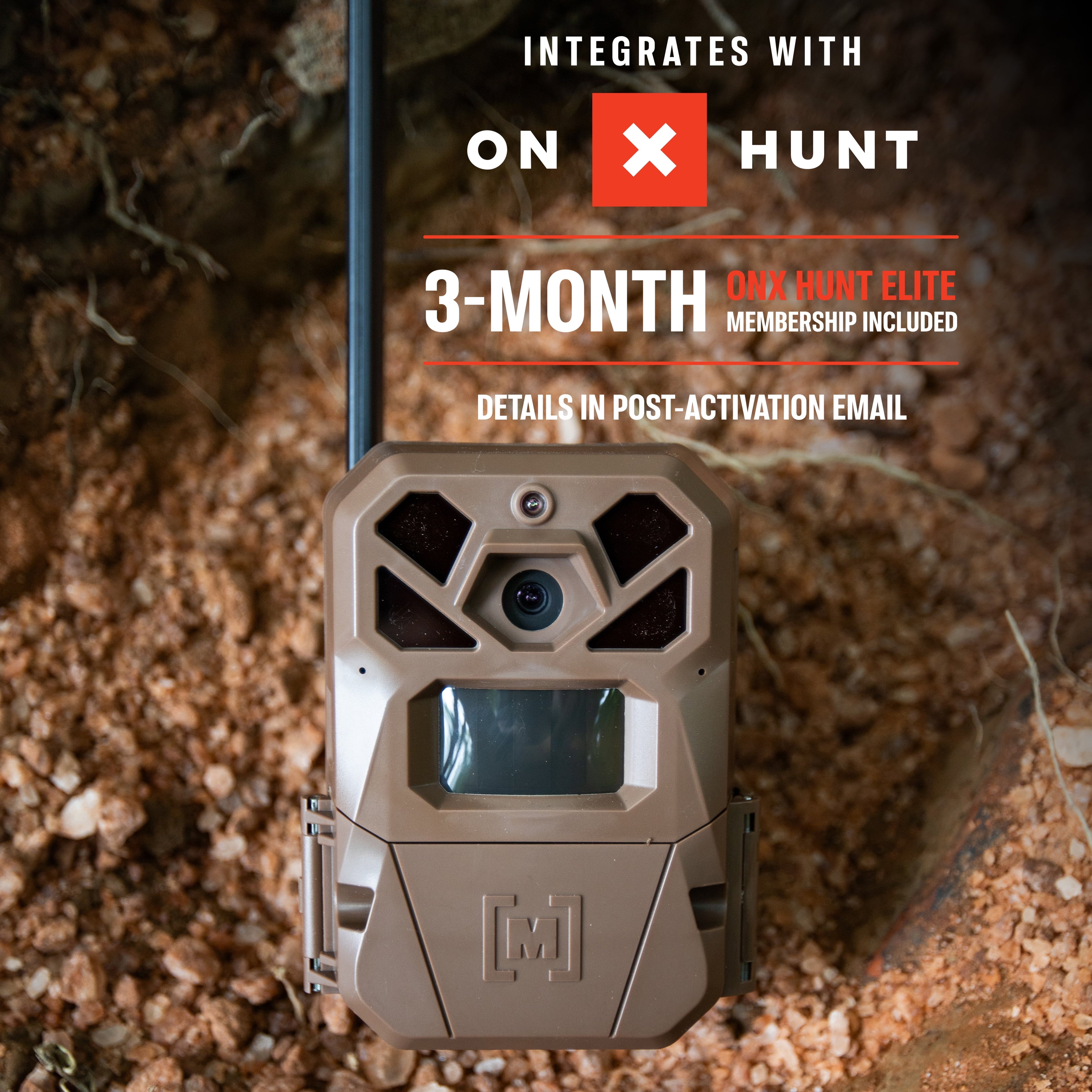 Edge 2 Cellular Trail Camera - Auto Connect Nationwide 4G LTE - on Demand 36MP Photo - 1080P Video with HD Audio - 100 Ft Detection Range - Low Glow Flash