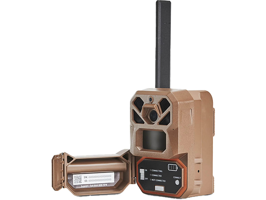 Edge 2 Cellular Trail Camera - Auto Connect Nationwide 4G LTE - on Demand 36MP Photo - 1080P Video with HD Audio - 100 Ft Detection Range - Low Glow Flash